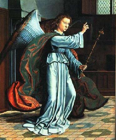 Gerard David Annunciation from 1506 oil painting picture